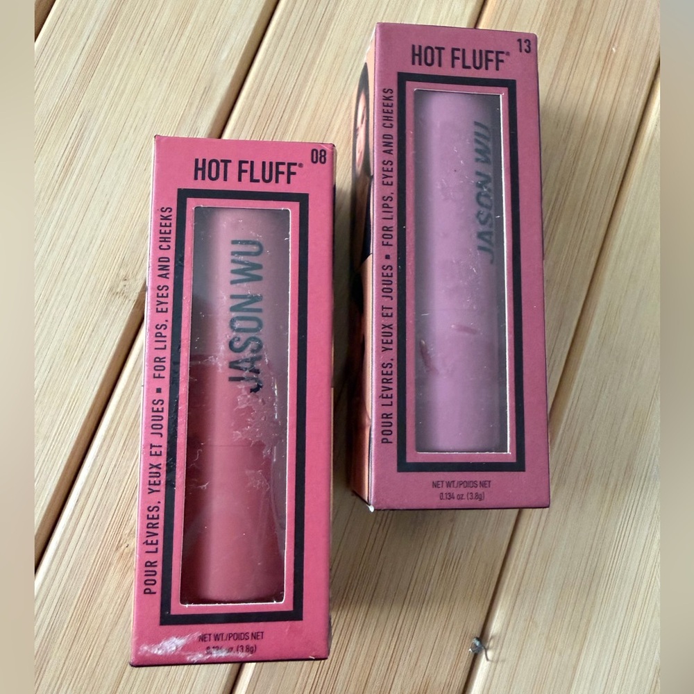 Jason Wu 2 pack bundle HOT FLUFF Lip, Eye and Cheek Tint